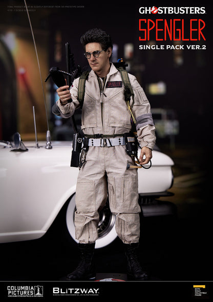 Blitzway BW-UMS-12403 Dr. Egon Spengler Ver. 2.0 1/6 Ghostbusters figure with factory-sealed outer shipper
