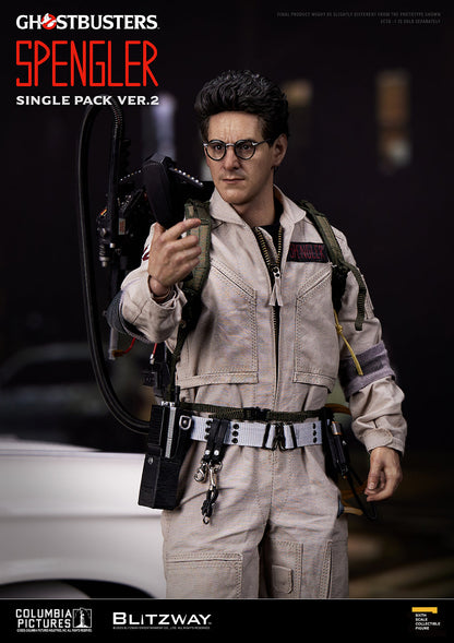Blitzway BW-UMS-12403 Dr. Egon Spengler Ver. 2.0 1/6 Ghostbusters figure with factory-sealed outer shipper