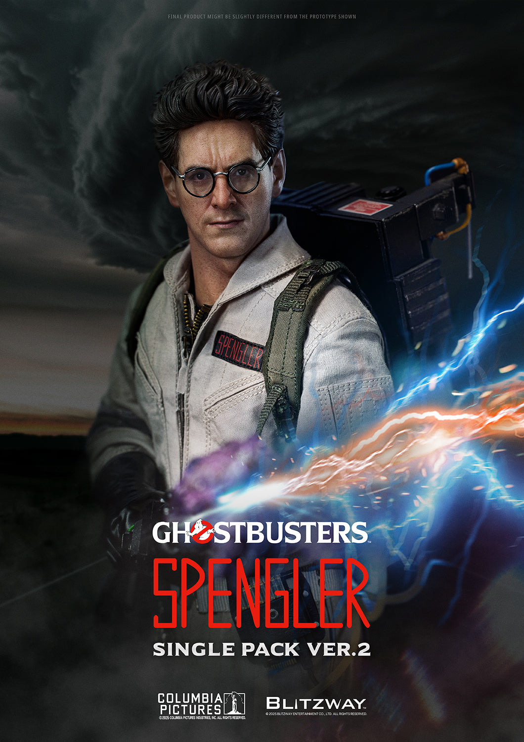 Blitzway BW-UMS-12403 Dr. Egon Spengler Ver. 2.0 1/6 Ghostbusters figure with factory-sealed outer shipper