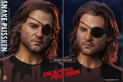 Snake Plissken - Real Hair Version - Escape From New York - Kurt Russell - 1:6 Scale Crown Series - Asmus