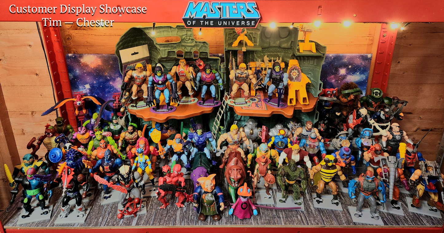 Masters of The Universe - Action Figure Display Stands - MOTU -