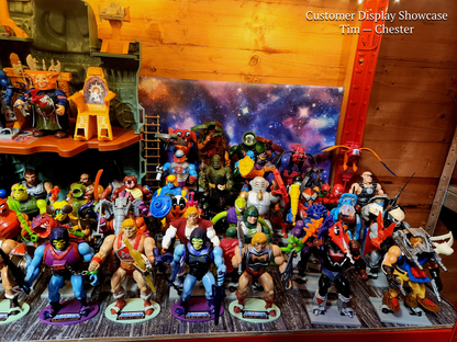 MOTU - Masters of The Universe - Action Figure Stands - Multi Coloured Options Available -