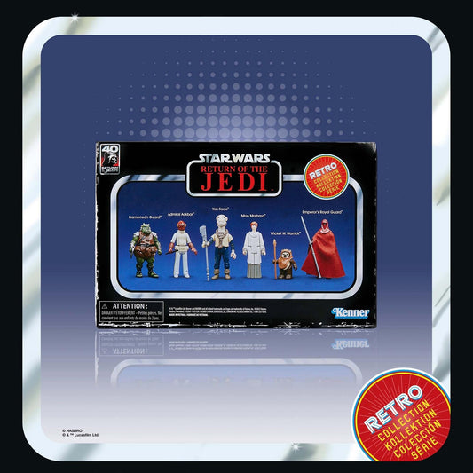 Hasbro Star Wars Retro Collection – Return of the Jedi Multipack (6-Figure Set) Yak Face