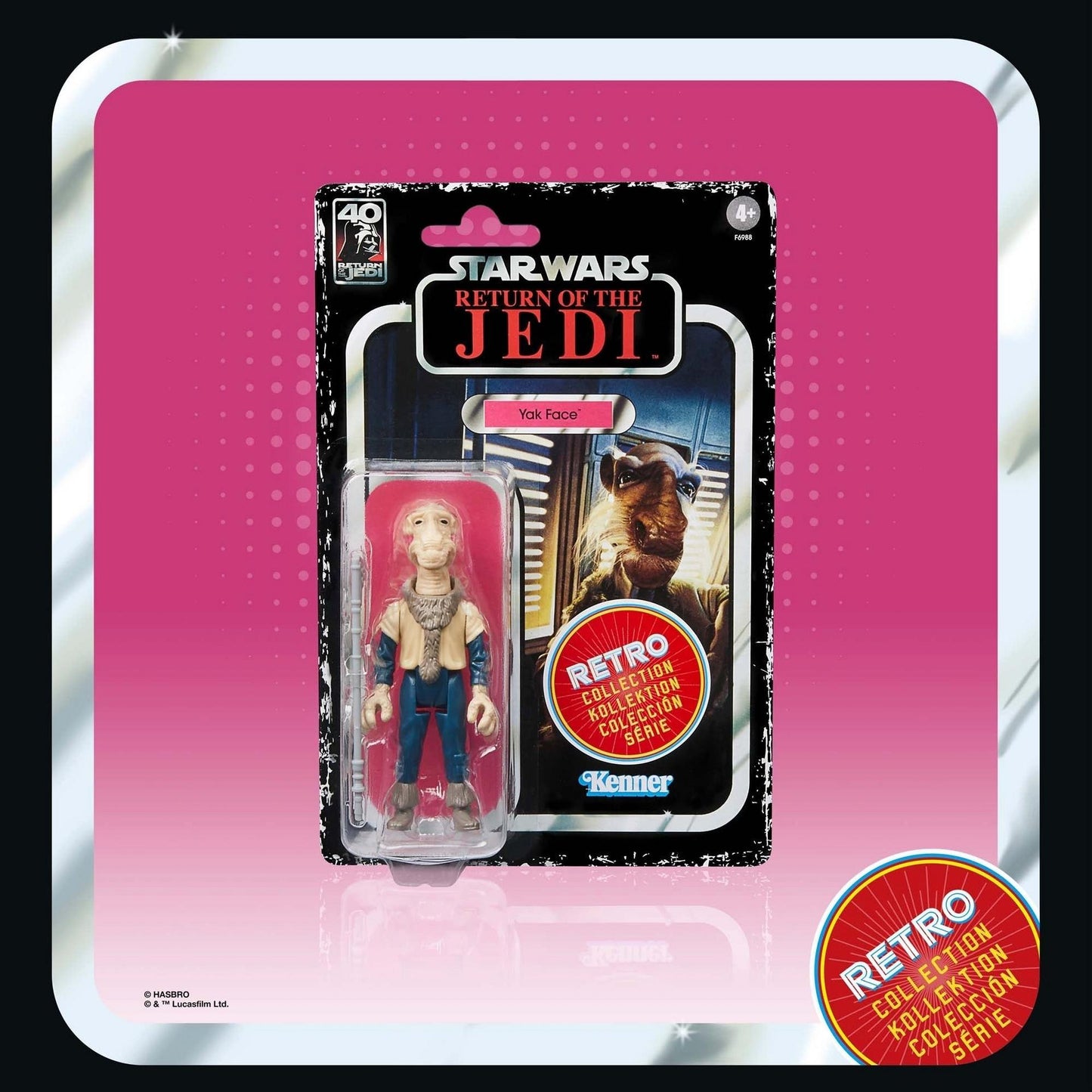 Hasbro Star Wars Retro Collection – Return of the Jedi Multipack (6-Figure Set) Yak Face