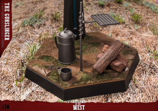 The Gunslinger - Arthur Morgan Diorama Display Stand - Outlaws of The West - Limtoys - 1:6 Scale Loose Parts - Red Dead Redemption
