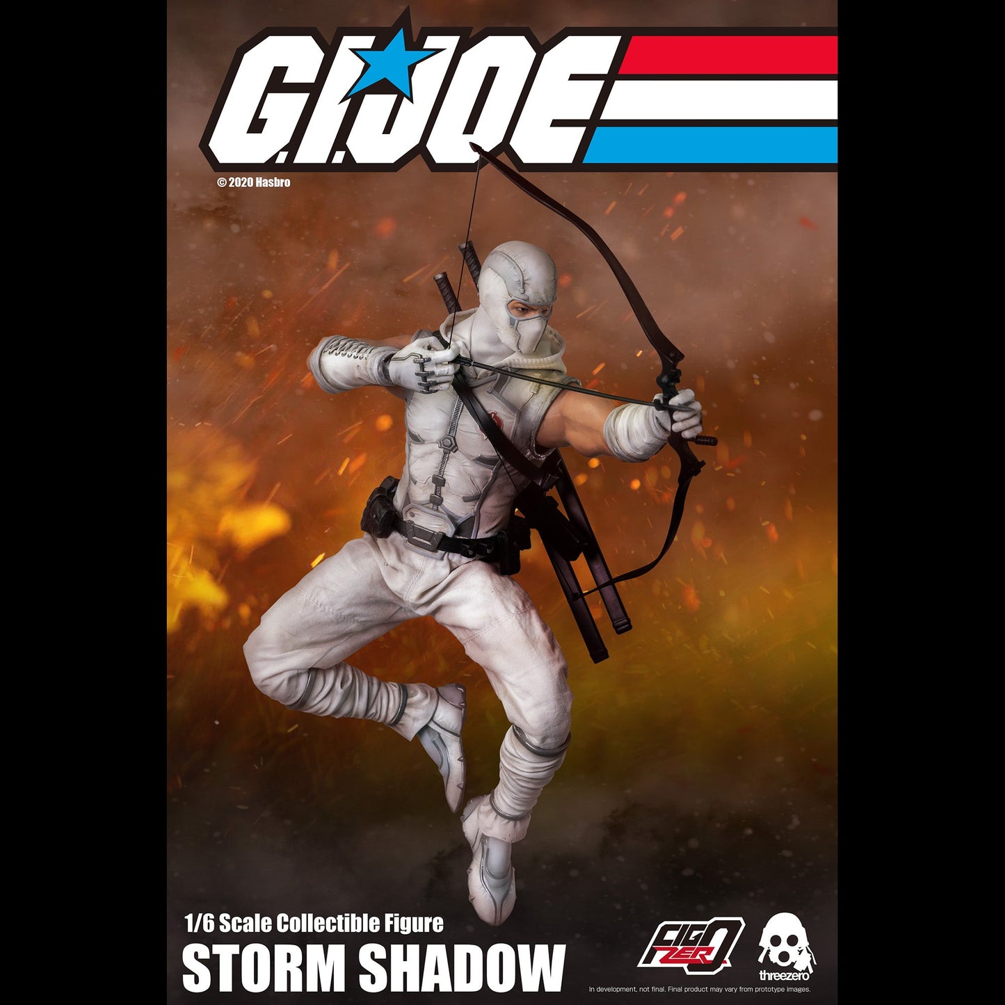 G.I. Joe Storm Shadow Collectible Figure 1/6 Scale By Threezero