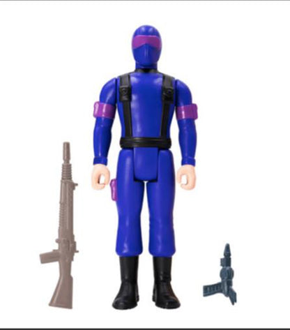 Super7 GI Joe Snake Eyes ReAction Figure Retro Wave 1 Action Figure