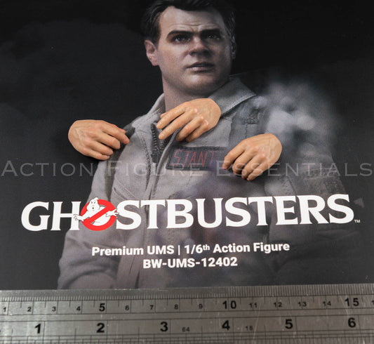Blitzway Ghostbusters Dr Raymond Stantz 2.0 set of three bare interchangeable hands in 1/6 scale