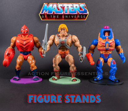 MOTU - Masters of The Universe - Action Figure Stands - Multi Coloured Options Available - (x1 Stand)