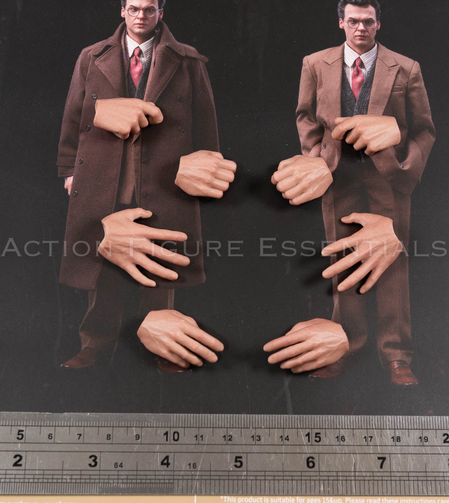 Mars Toys Mr W Batman 1989 Bruce Wayne eight interchangeable hands 1/6 scale