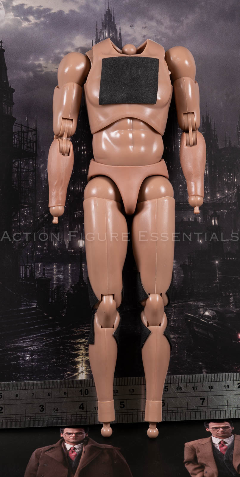 Mars Toys Mr W Batman 1989 Bruce Wayne articulated male body 1/6 scale