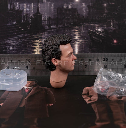 Mars Toys Mr. W Batman (1989) Bruce Wayne Head Sculpt & Metal Glasses – 1/6 Scale