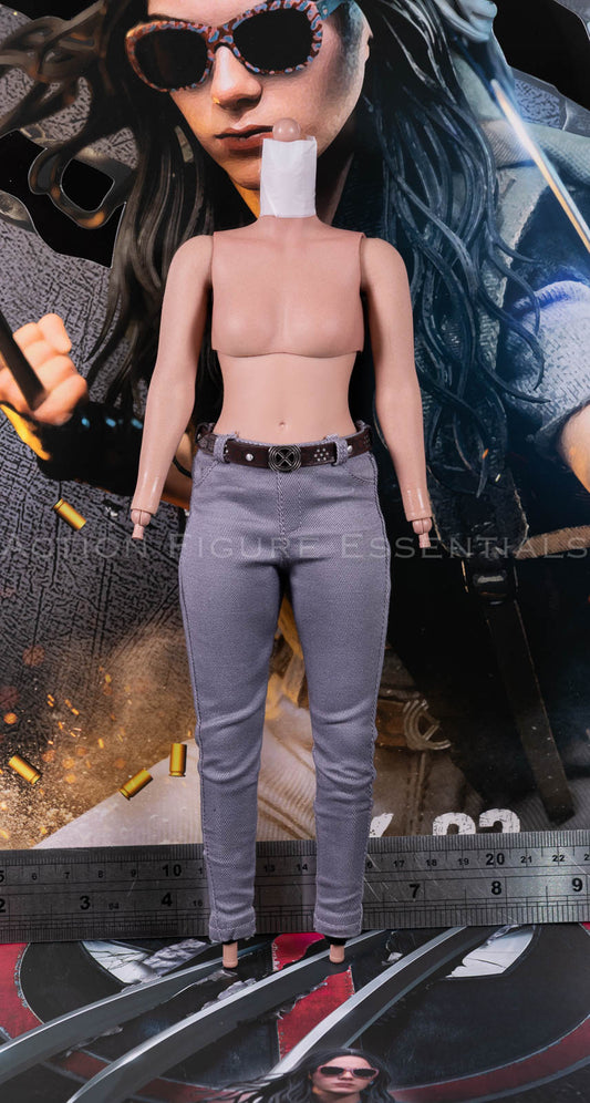 Hot Toys MMS781 X-23 Body, Grey Trousers & Belt Set 1/6 Scale