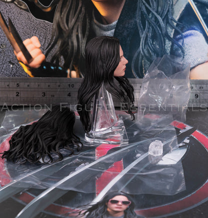 Hot Toys MMS781 X-23 Head Sculpt with Two Hairstyles 1/6 Scale