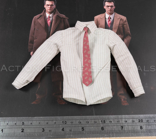 Mars Toys Mr W Batman 1989 Bruce Wayne striped shirt and patterned tie 1/6 scale