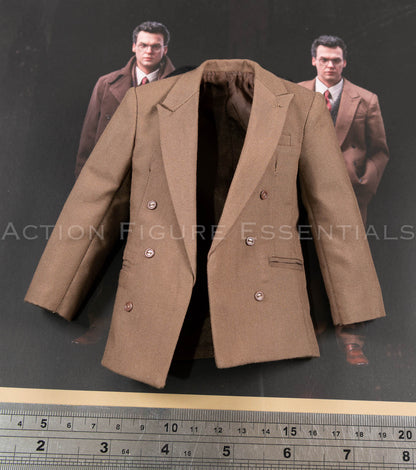 Mars Toys Mr W Batman 1989 Bruce Wayne brown double-breasted suit jacket 1/6 scale