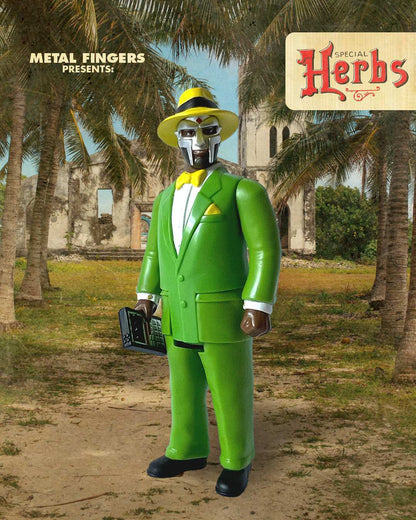 MF DOOM Special Herbs ReAction Figure – Super7 Hip Hop Collectible Action Figure