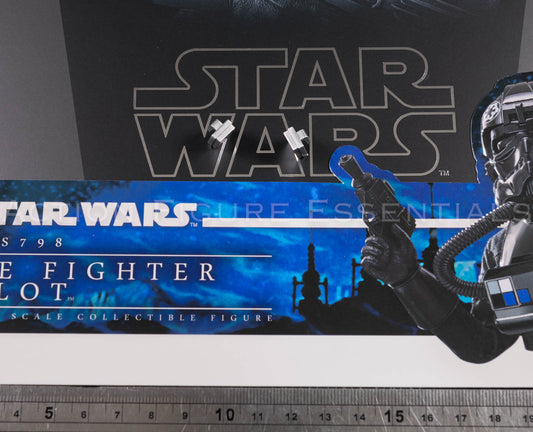 Hot Toys MMS798 TIE Fighter Pilot silver attachable belt accessories 1/6 scale