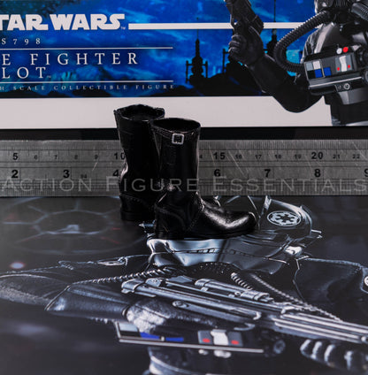 Hot Toys MMS798 TIE Fighter Pilot black Imperial boots original Star Wars 1/6 scale parts