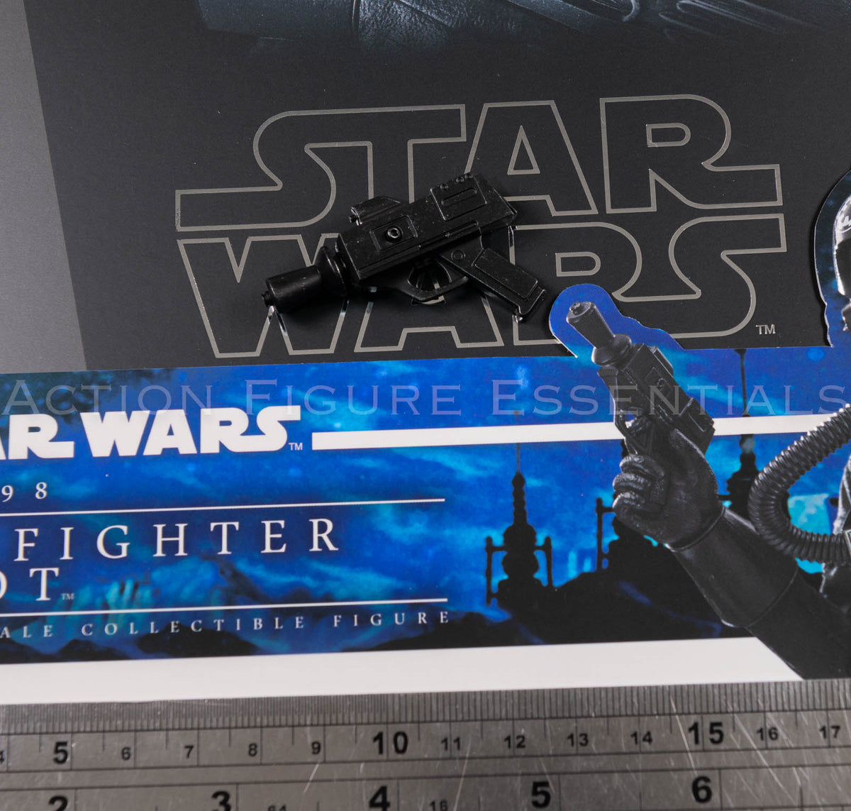 Hot Toys MMS798 TIE Fighter Pilot blaster pistol original Star Wars 1/6 scale part
