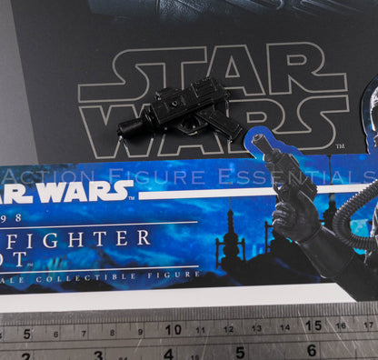 Hot Toys MMS798 TIE Fighter Pilot blaster pistol original Star Wars 1/6 scale part