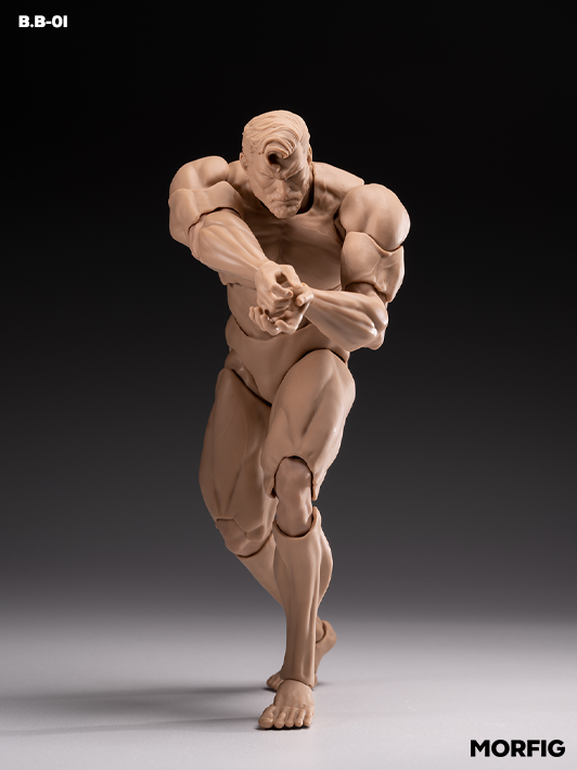 INART 1/12 male body for custom figures kitbashing and photography