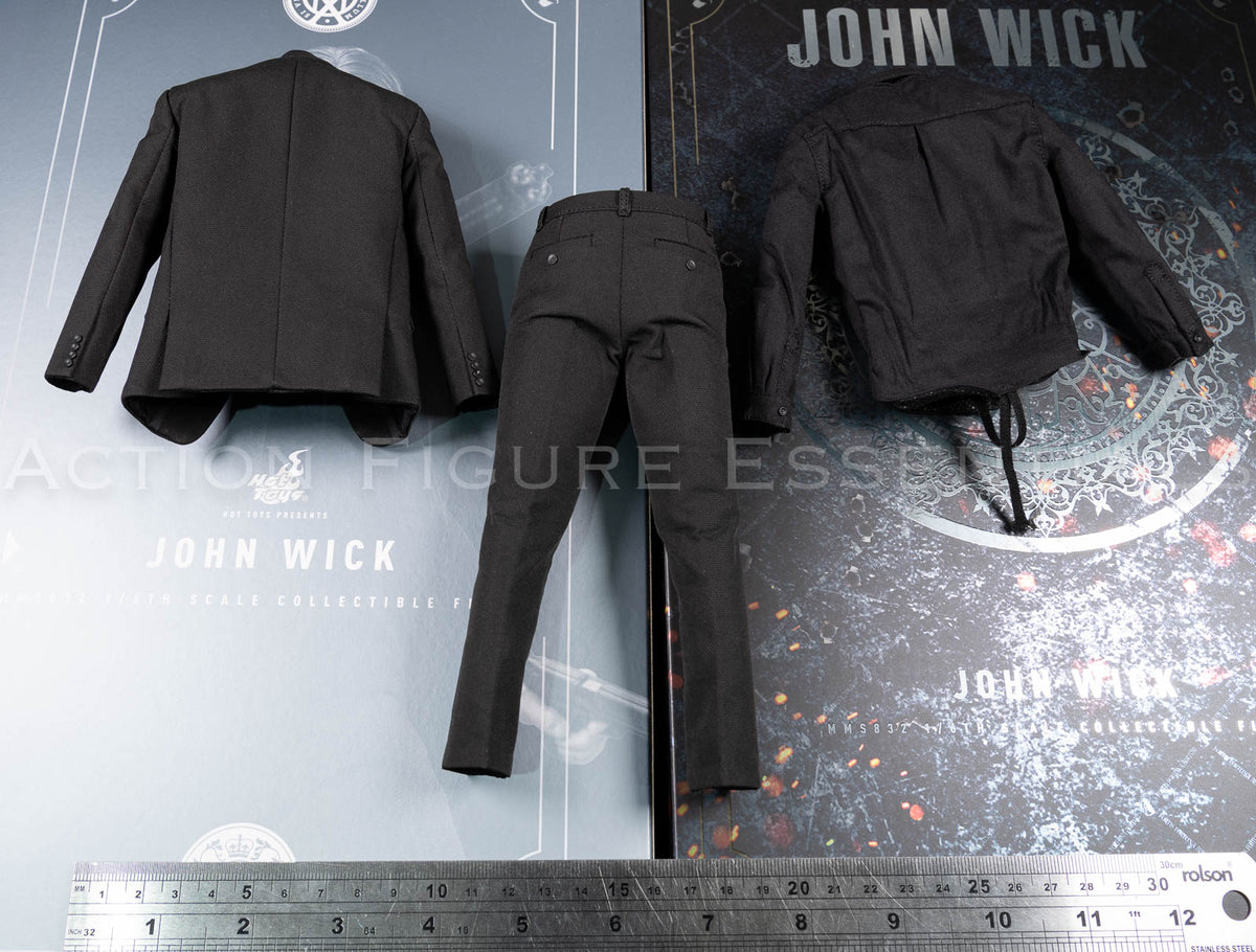 Hot Toys John Wick MMS832 Tailored Black Suit, Shirt & Tie – 1/6 Scale – photograph 24