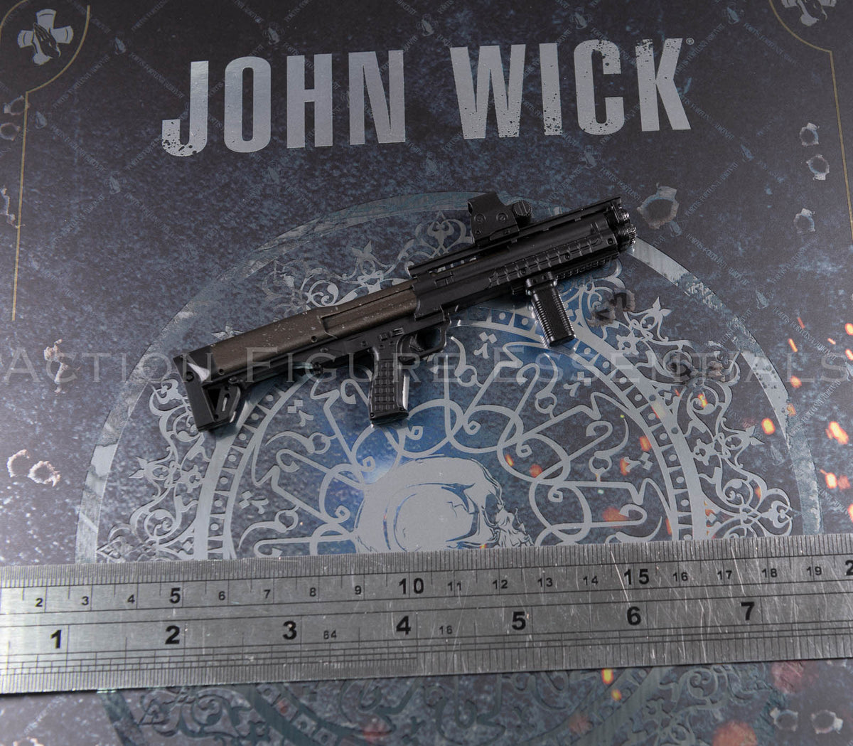 Hot Toys John Wick MMS832 Shotgun with Tactical Sight – 1/6 Scale – image 2