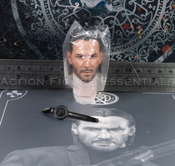 Hot Toys John Wick MMS832 Battle-Damaged Head Sculpt – 1/6 Scale – photograph 39