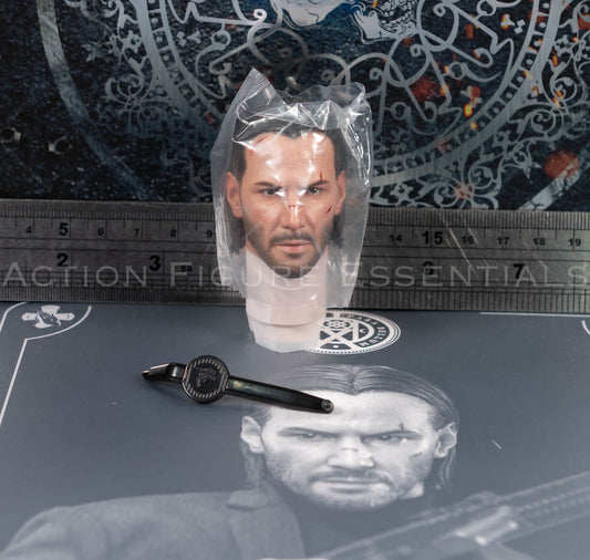 Hot Toys John Wick MMS832 Battle-Damaged Head Sculpt – 1/6 Scale – photograph 39