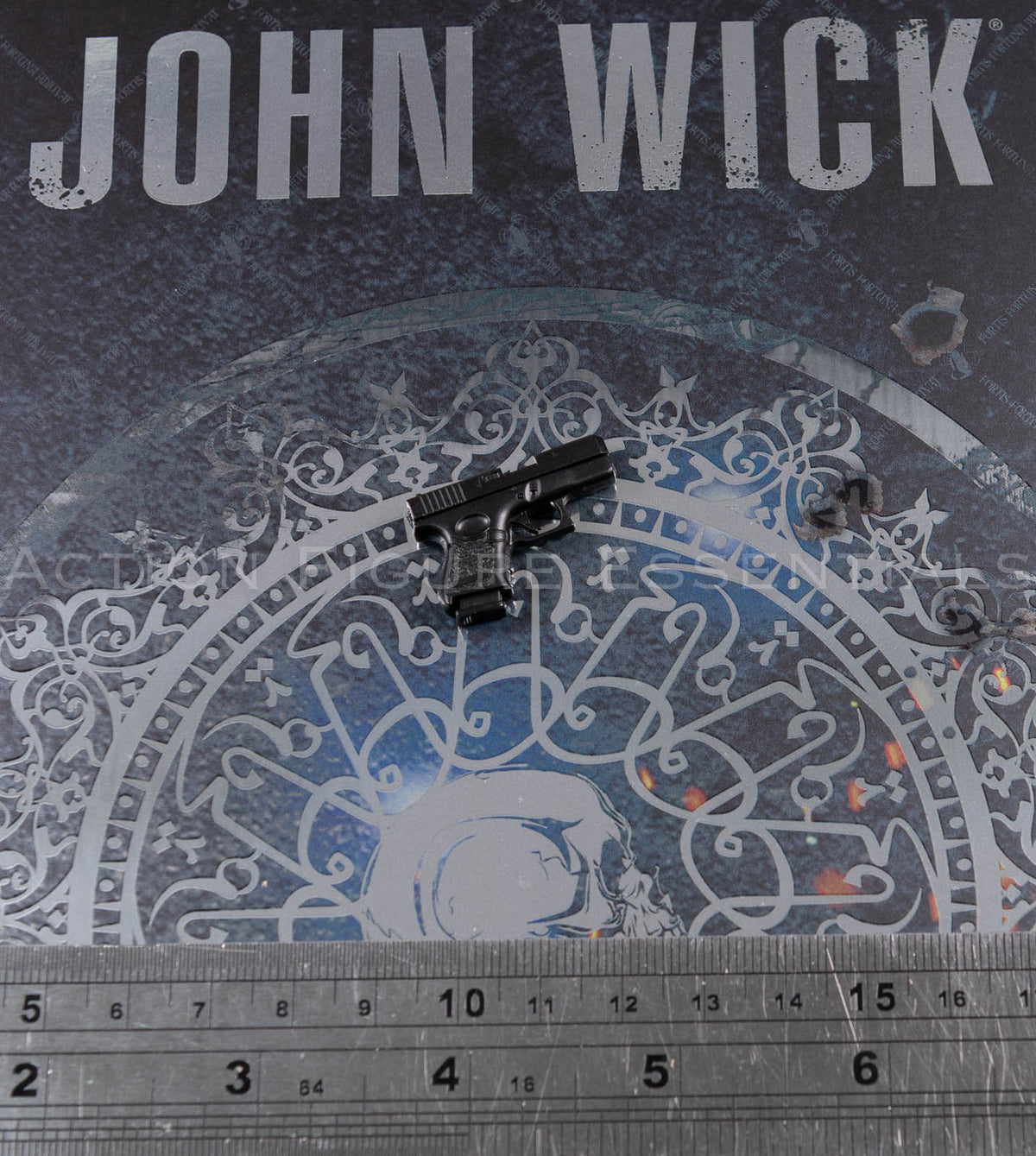 Hot Toys John Wick MMS832 Subcompact Pistol with Removable Magazine – 1/6 Scale – image 4