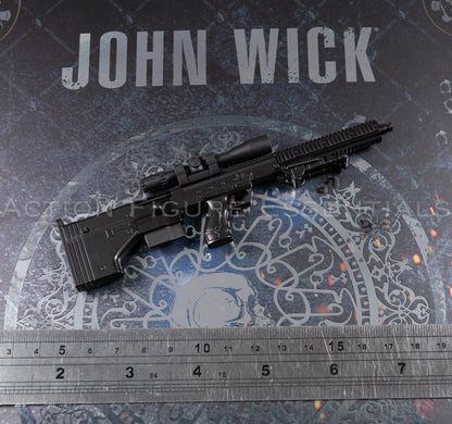 Hot Toys John Wick MMS832 Scoped Tactical Rifle with Removable Magazine – 1/6 Scale – image 6
