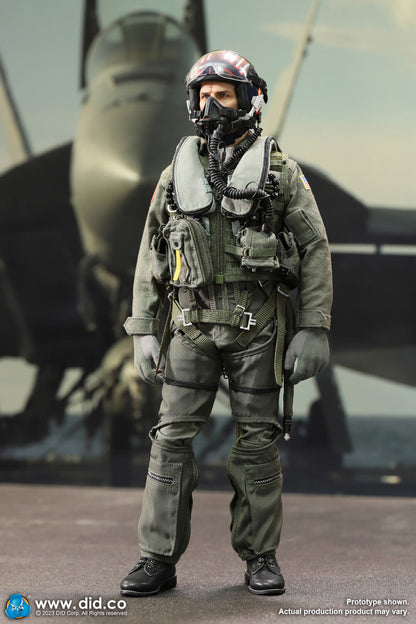 DID - Top Gun - MA80170 US Navy F/A-18E Pilot – Captain Mitchell - 1:6 Scale Action Figure