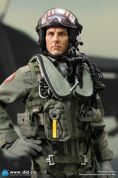 DID - Top Gun - MA80170 US Navy F/A-18E Pilot – Captain Mitchell - 1:6 Scale Action Figure