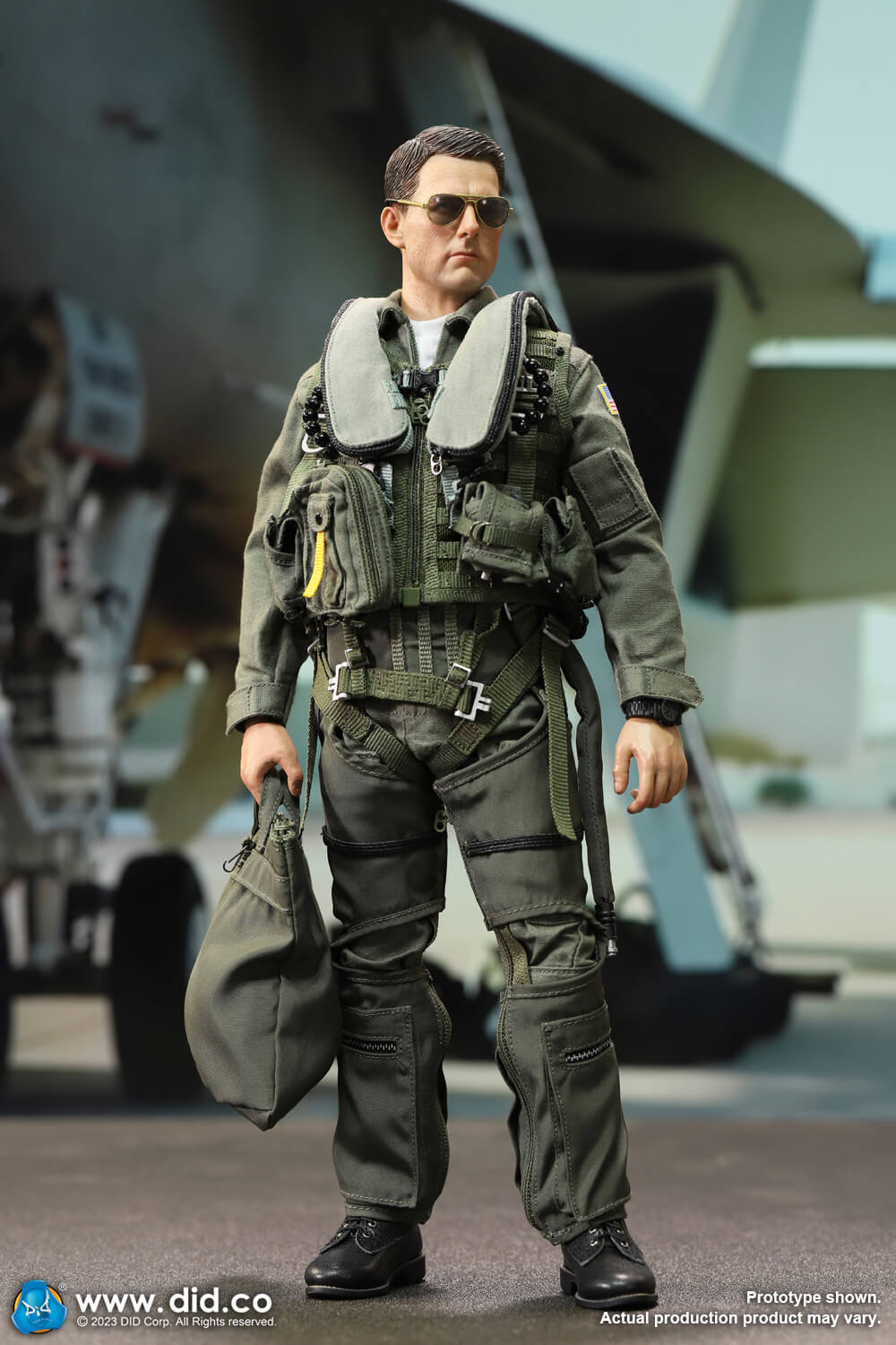 DID - Top Gun - MA80170 US Navy F/A-18E Pilot – Captain Mitchell - 1:6 Scale Action Figure