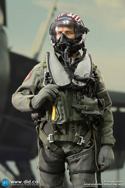 DID - Top Gun - MA80170 US Navy F/A-18E Pilot – Captain Mitchell - 1:6 Scale Action Figure