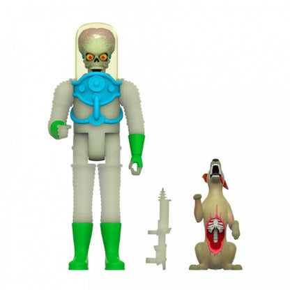 Super7 - Mars Attacks - Destroying A Dog - Glow In The Dark (GITD) ReAction Figure Retro Action Figure