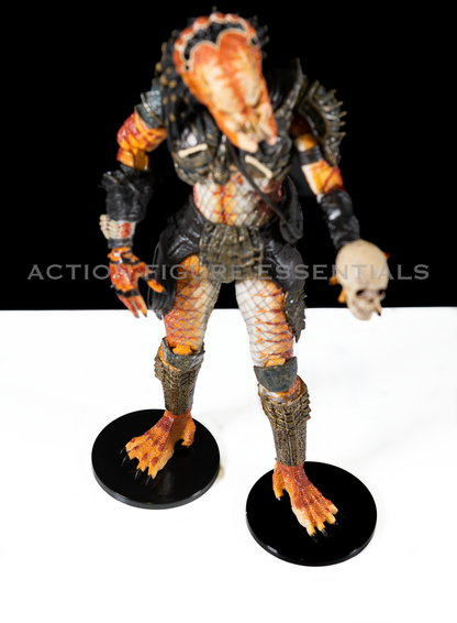 Pro Deluxe Stands for NECA Action Figures - (Black) - (Set of 10 Stands) Predator etc