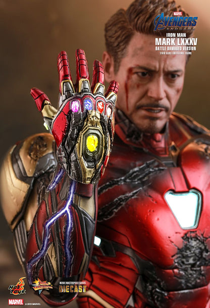 Hot Toys 1:6 - Iron Man - Avengers Endgame - Battle Damaged - MK85 LXXXV - MMS543