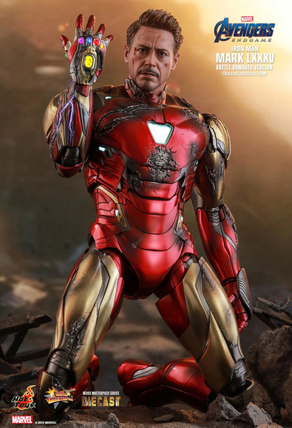 Hot Toys 1:6 - Iron Man - Avengers Endgame - Battle Damaged - MK85 LXXXV - MMS543