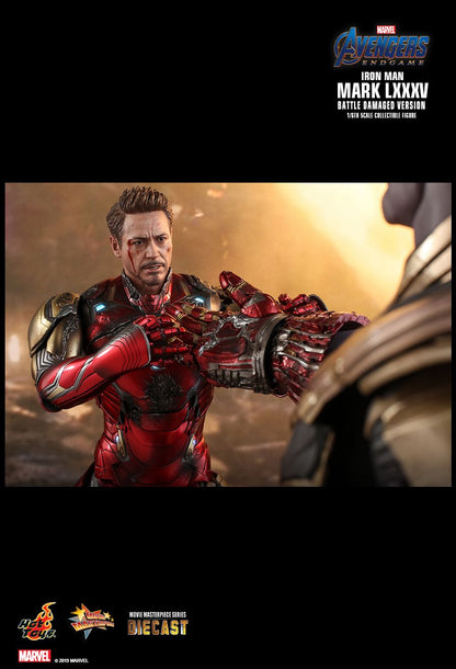 Hot Toys 1:6 - Iron Man - Avengers Endgame - Battle Damaged - MK85 LXXXV - MMS543