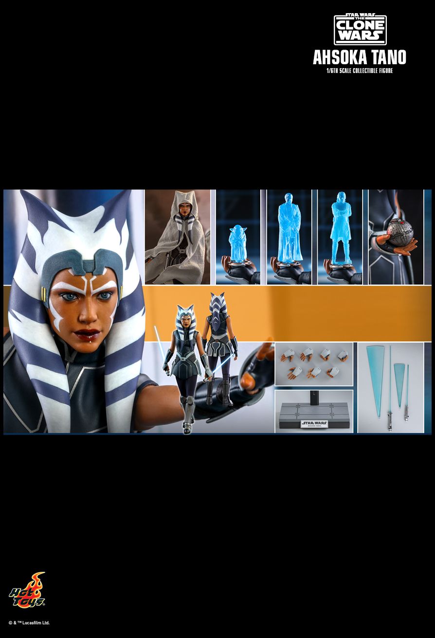 Hot Toys 1:6 - Ahsoka Tano - Clone Wars - TMS021 - Star Wars