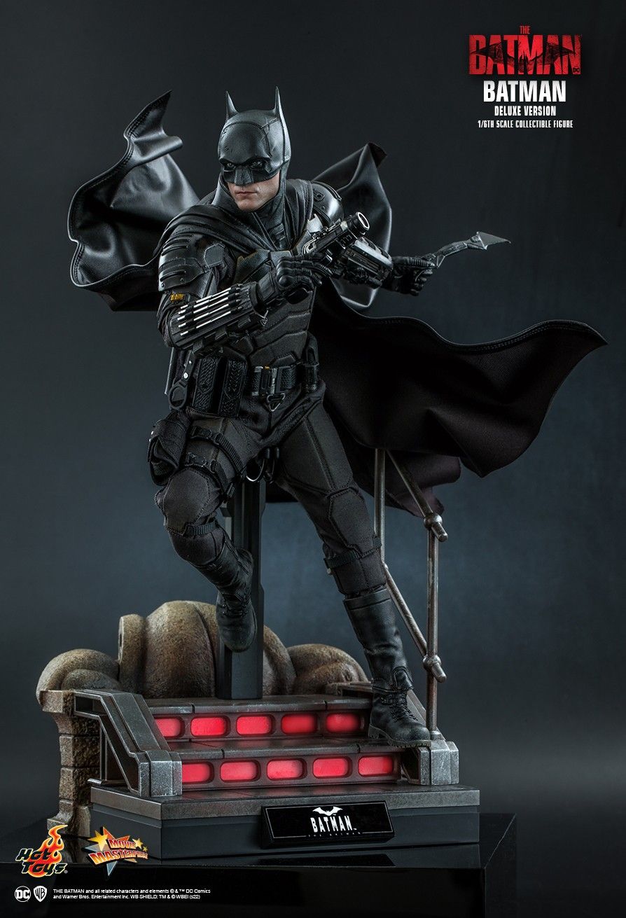Hot Toys - The Batman - Deluxe Version Exclusive - MMS639 - 1:6 Scale DC Action Figure