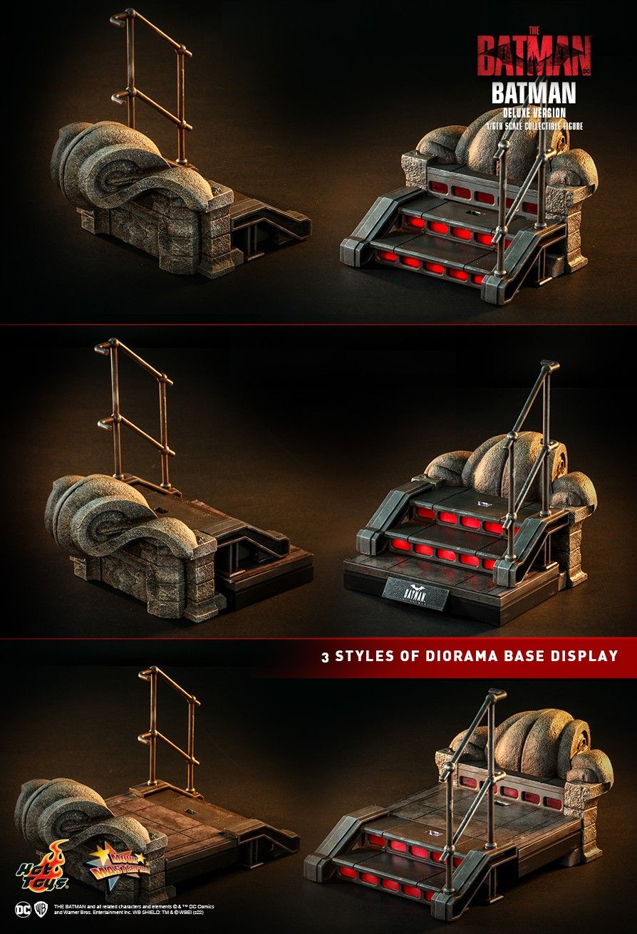 Hot Toys - The Batman - Deluxe Version Exclusive - MMS639 - 1:6 Scale DC Action Figure