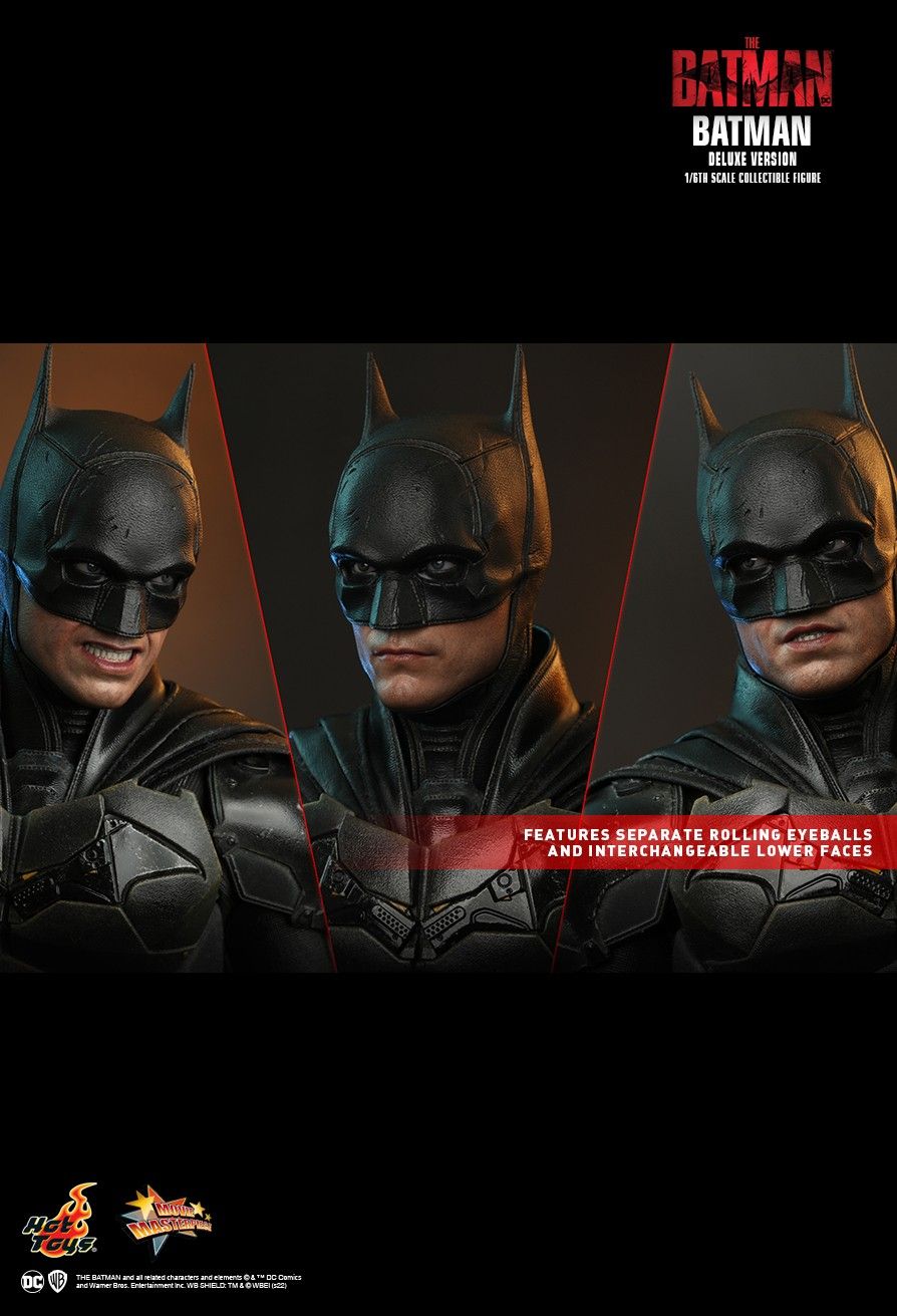 Hot Toys MMS639 1/6 The Batman Deluxe Version Collectible Action Figure In Stock Hot Toys MMS639 1/6 The Batman Deluxe Version Collectible Action Figure In Stock