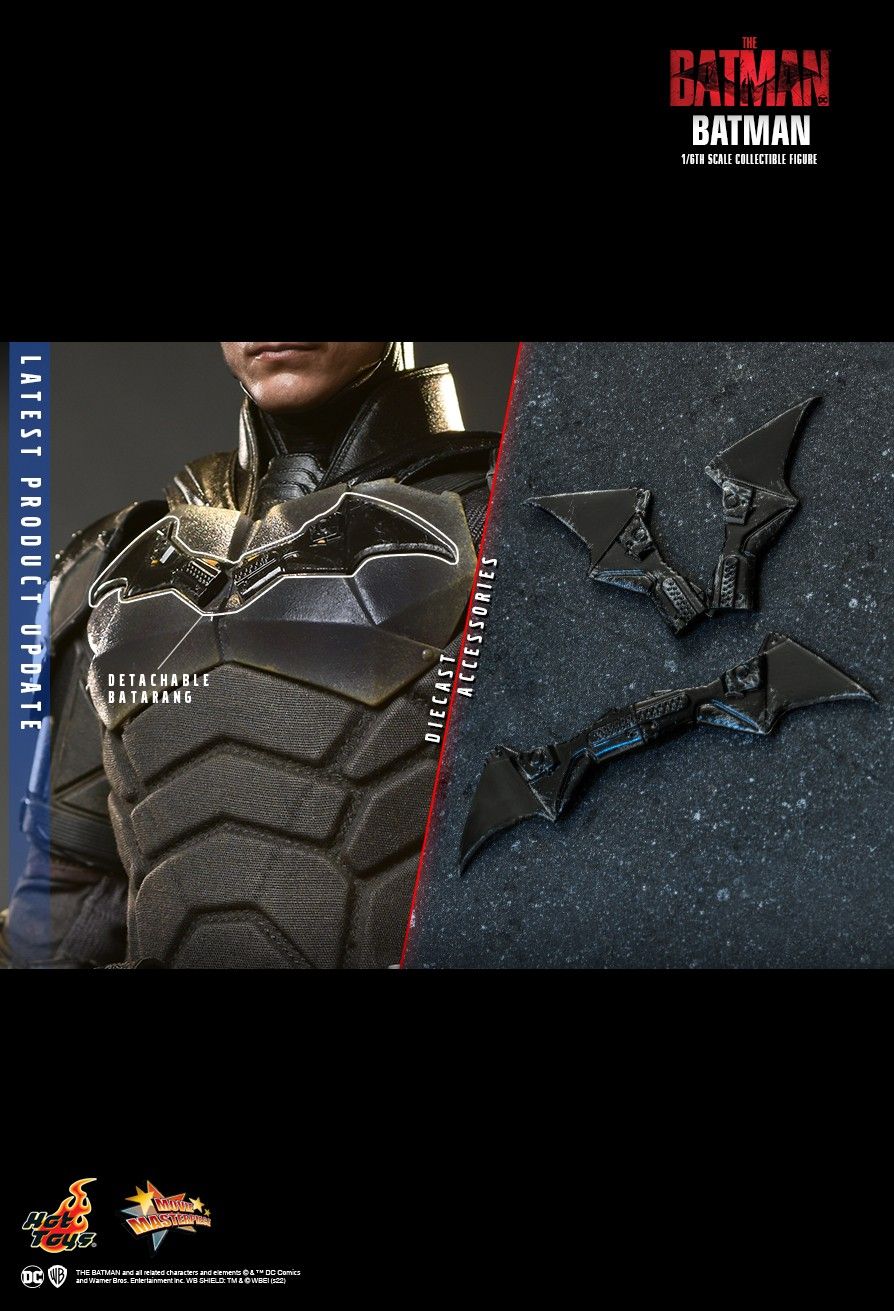 Hot Toys - The Batman - Deluxe Version Exclusive - MMS639 - 1:6 Scale DC Action Figure