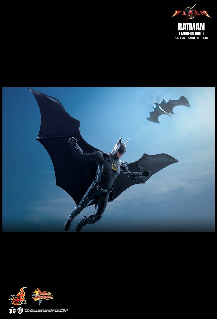 Hot Toys - Batman - Articulated Glider Cape - Michael Keaton - Modern Suit - MMS712 - 1:6 Loose Parts