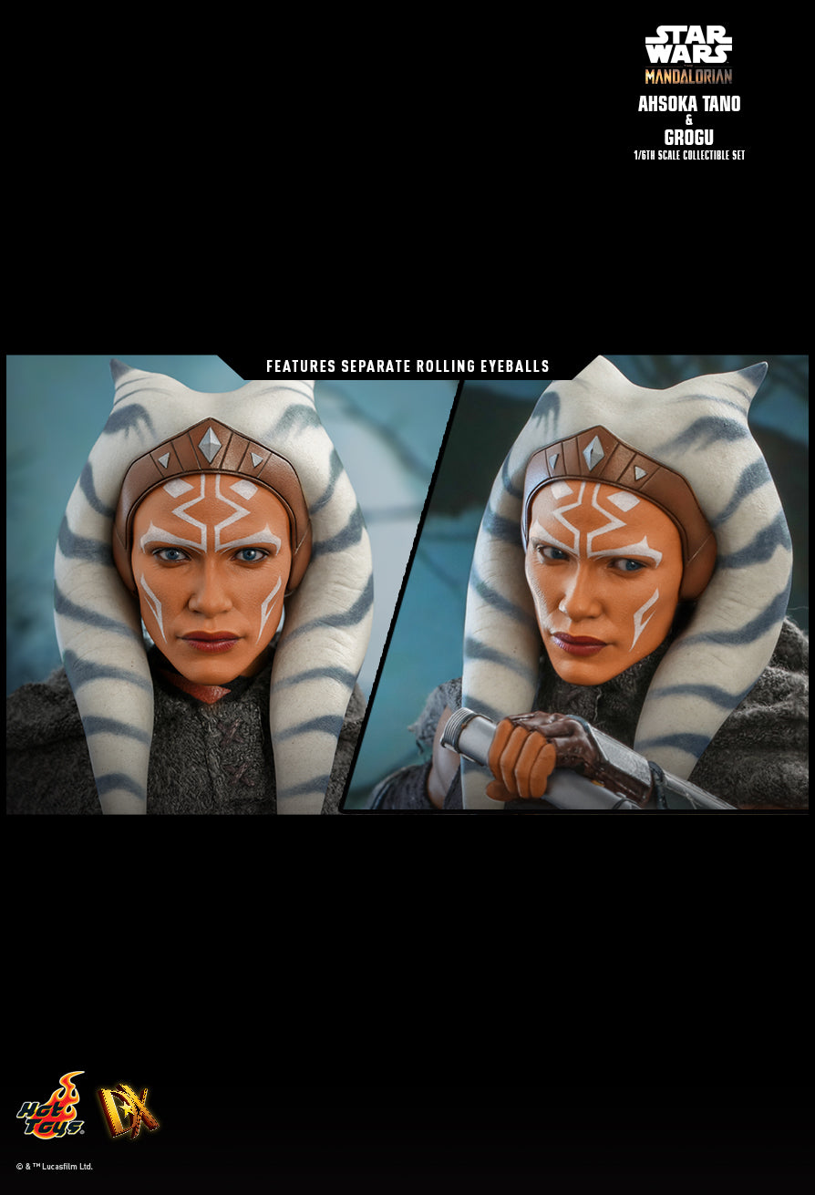 Hot Toys 1:6 - Ahsoka Tano & Grogu - Exclusive Set - DX21 - Star Wars