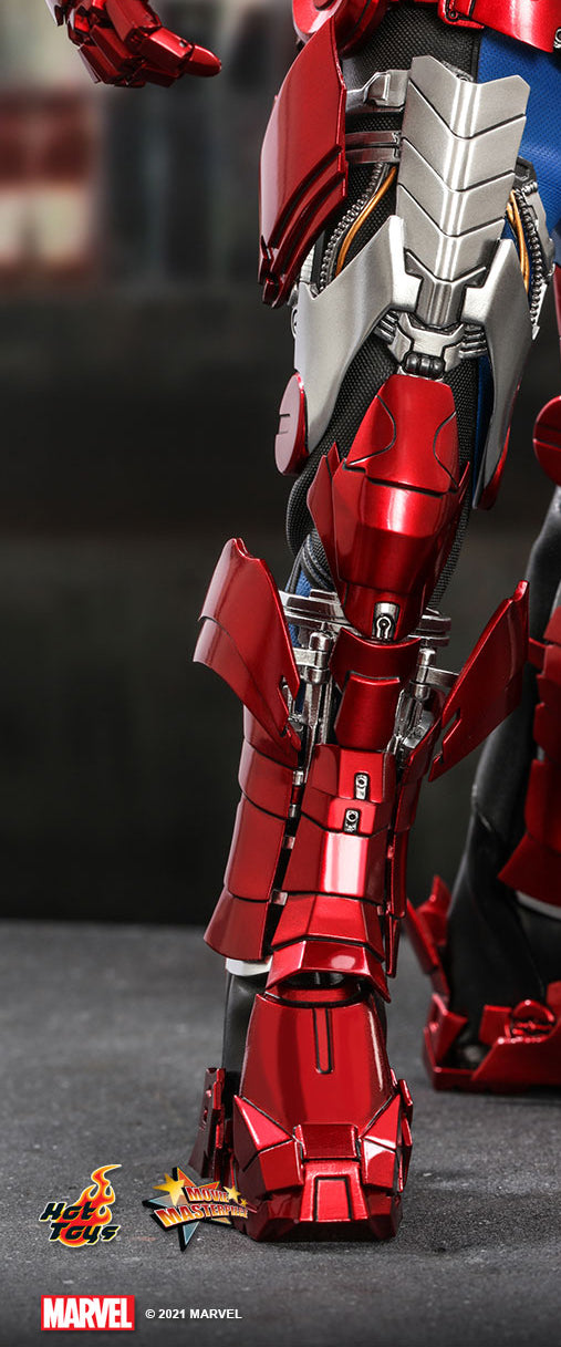Hot Toys Iron Man 2 Right Leg Armor Suit Up Set Deluxe Version MMS600 1/6 Scale Parts Marvel