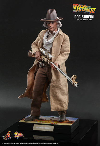 Hot Toys 1:6 -  Doc Brown - Back To The Future III - MMS617